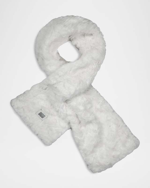 Faux-Fur Pull-Through Scarf
